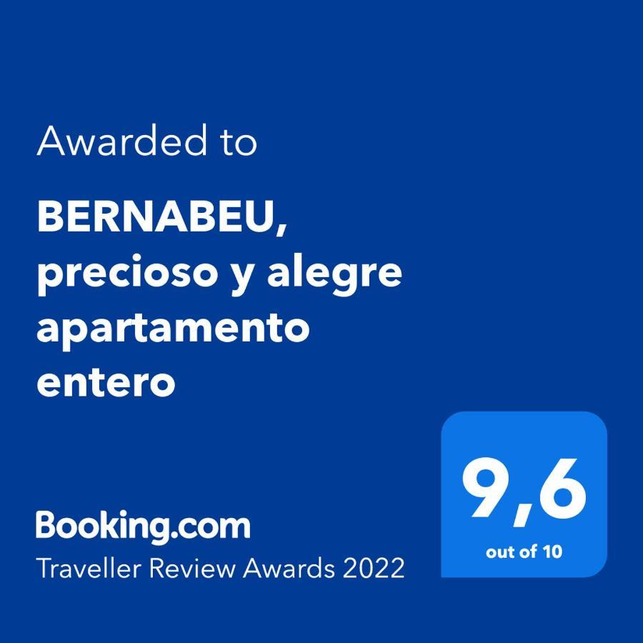Bernabeu, Luxury Y Luminoso Apartamento Entero Madrid Kültér fotó